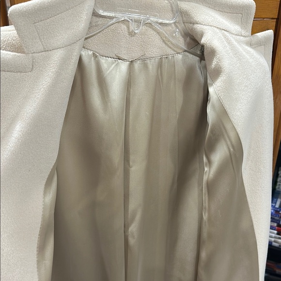 Regency Pure Cashmere Cream Women's Coat - Picture 10 of 10